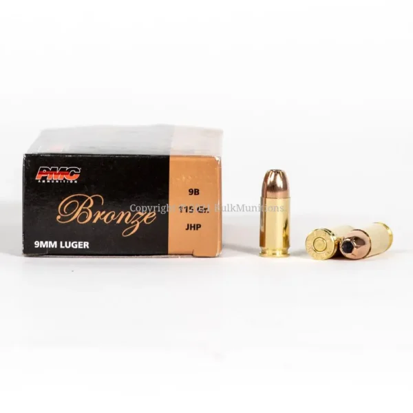 9mm – 115 gr JHP – PMC (9B) – 1000 Rounds