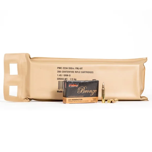 223 Rem – 55 gr FMJ-BT – PMC Battle Packs (223A-BP) – 1000 Rounds