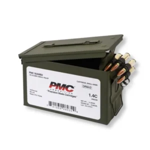 50 BMG – 660 gr FMJ – PMC (50A M/B) – Linked in M2A1 Ammo Can – 100 Rounds