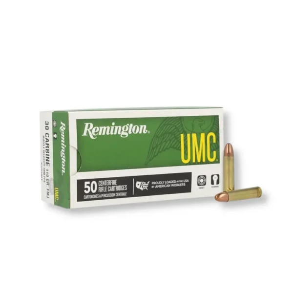 30 Carbine – 110 gr FMJ – Remington UMC (R23712) – 500 Rounds