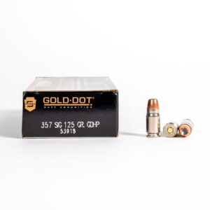 357 SIG – 125 gr GDHP – Speer Gold Dot (53918) – 1000 Rounds