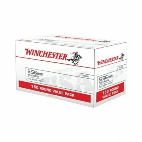 5.56x45mm – 55 Grain FMJ – Winchester (WM193150) – 600 Rounds