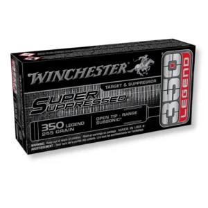 350 Legend – 255 gr OT – Winchester Suppressed (SUP350) – 200 Rounds