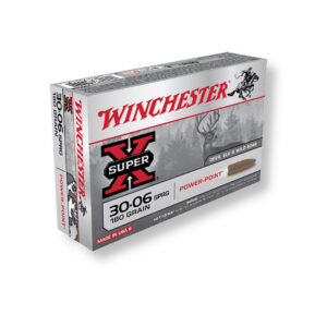 30-06 Sprg – 180 gr PP – Winchester Super-X (X30064) – 200 Rounds
