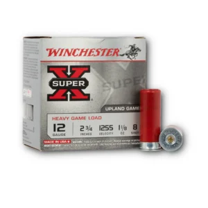 12 Ga – 2-3/4″ 1-1/8 oz #8 Shot – Winchester (XU12H8) – 250 Rounds