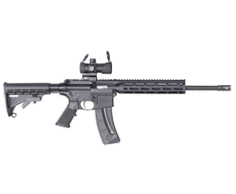 Smith and Wesson M&P15-22 Sport with Red/Green Optic .22 LR 16.5-inch 25Rds