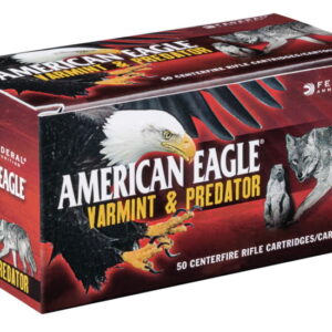 Federal Premium VARMINT / PREDATOR .22 Hornet 35 grain Tipped Varmint Centerfire Rifle Ammunition AE22H35TVP Caliber: .22 Hornet, Number of Rounds: 500