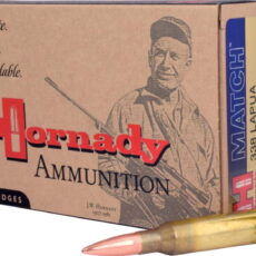 Hornady Match .338 Lapua Magnum 250 Grain Boat-Tail Hollow Point Match Centerfire Rifle Ammunition 8230 Caliber: .338 Lapua Magnum, Number of Rounds: 500