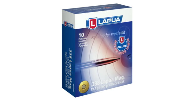 Lapua Scenar .338 Lapua Magnum 300 grain Scenar Open Tip Match Brass Cased Centerfire Rifle Ammunition 4318013 Caliber: .338 Lapua Magnum, Number of Rounds: 500