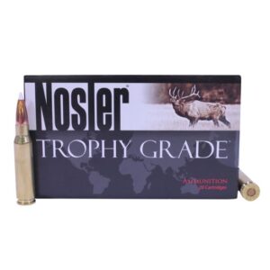 Nosler Trophy Grade .308 Winchester 165 Grain AccuBond Brass Cased Centerfire Rifle Ammunition 500 RDS