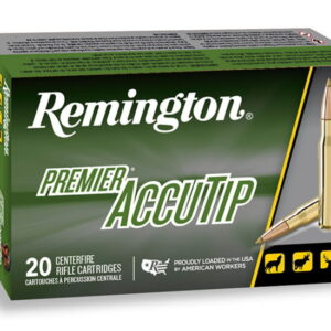 Remington Premier Accutip .22 Hornet 35 Grain AccuTip-V Centerfire Rifle Ammunition 29154 Caliber: .22 Hornet, Number of Rounds: 500