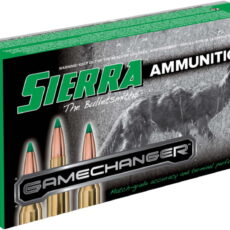 Sierra GameChanger .223 Remington 64 Grain, Sierra Tipped GameKing Brass Cased Centerfire Rifle Ammunition 500 RDS