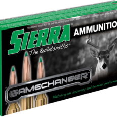 Sierra GameChanger 6mm Creedmoor 100 Grain, Sierra Tipped GameKing Brass Cased Centerfire Rifle Ammunition 500 ROUNDS