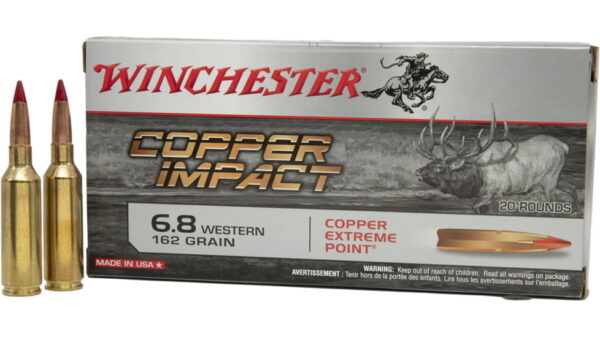Winchester 6.8 Western Copper 500 ROUNDS