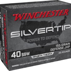 Winchester SUPER-X HANDGUN .40 S&W 155 grain Silvertip Jacketed Hollow Point  500 rounds