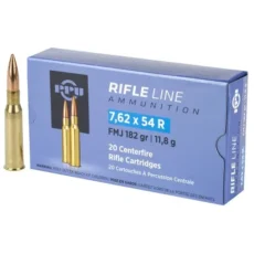 7.62x54r – 182 gr FMJ – Prvi PPU (PP76254F) – 200 Rounds