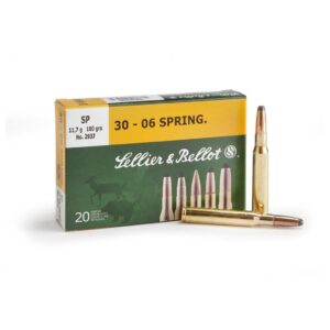 Sellier & Bellot .30-06 Springfield 180 Grain Soft Point Ammo – 500 Rounds