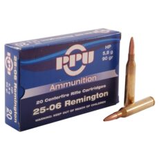 500 Rounds Of Prvi Partizan 25-06 Remington Ammo 90 Grain Hollow Point