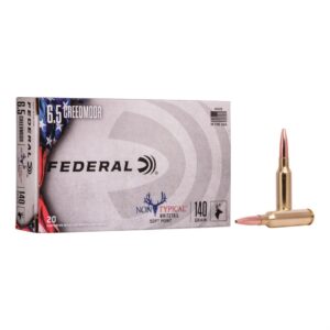 Federal Non-Typical Whitetail 6.5 Creedmoor 140 Grain SP Ammo - 500 Rounds