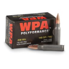 Wolf WPA Polyformance, .308 Winchester, FMJ, 145 Grain