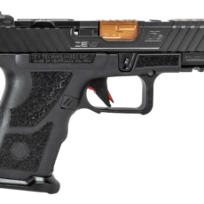 ZEV Technologies OZ-9C Hyper-Comp Semi-Automatic Pistol 9mm Luger 4″ Bronze Barrel Polymer Black Frame Black Slide 15+1-Round