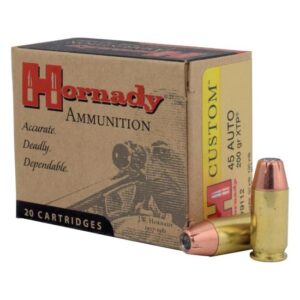 Product Info for Hornady Custom .45 ACP 200 Grain eXtreme Terminal Performance Centerfire Pistol Ammunition