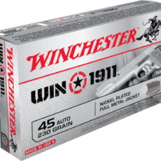 Winchester WIN1911 .45 ACP 230 grain Full Metal Jacket
