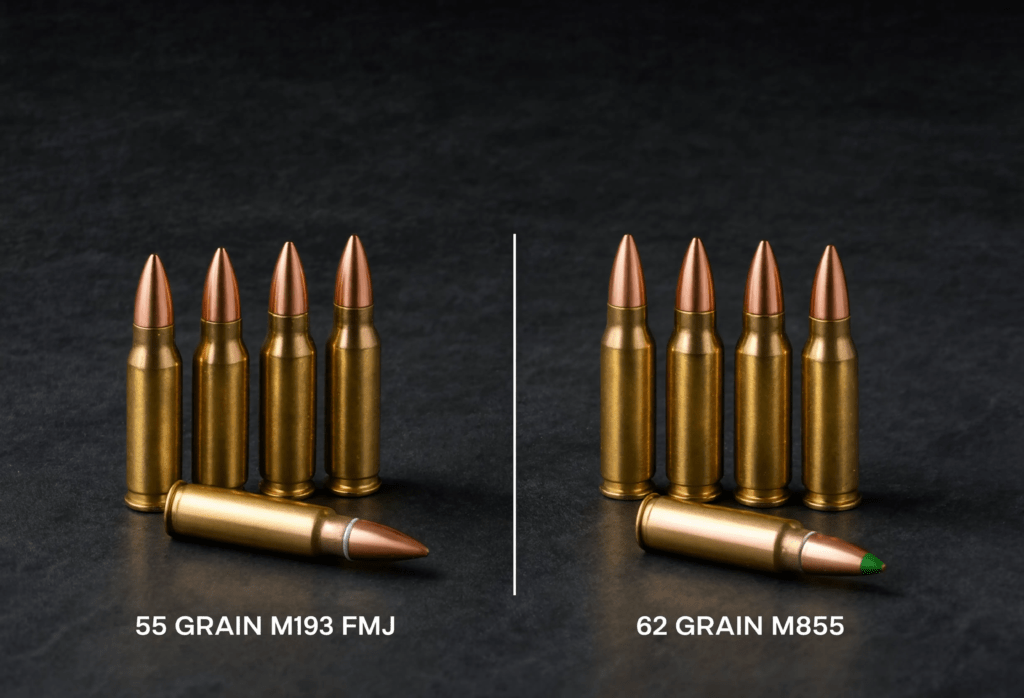 Best 5.56 ammo for AR-15 training range and defense