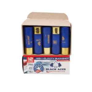 12 Gauge Double 00 Buckshot Made in USA Bulk Case Shotgun Ammo