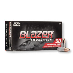 Blazer Aluminum 9mm 147 gr FMJ Ammo (3462) – 1000 Rounds