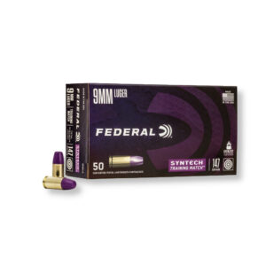 9mm – 147 gr TSJ – Federal Syntech (AE9SJ3) – 500 Rounds