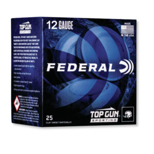 12 Ga – 2.75″ 1 oz #8 Shot – Federal Top Gun (TGS128 8) – 250 Rounds