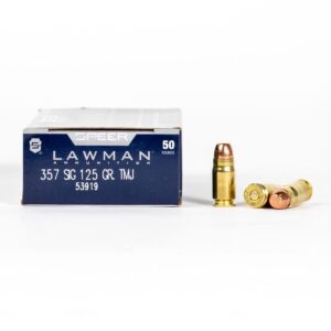 357 SIG – 125 gr TMJ-FN – Speer Lawman (53919) – 1000 Rounds