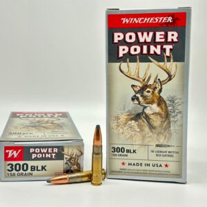 Winchester 300 Blackout Power Point 150gr Soft Point - 20 Rounds