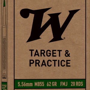 Winchester 5.56 M855 Green Tip 62gr WM855K ammo