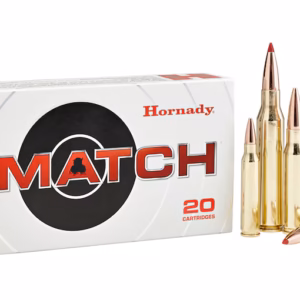 Hornady Match 338 Lapua Magnum Ammo 285 Grain Hornady ELD Match Polymer Tip Box of 20