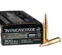 300 Blackout 200 Grain Subsonic Ammo – Winchester Super Suppressed 200 Rounds
