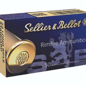 Sellier & Bellot .22 Long Rifle Standard LRN 40 Grain Ammo – 50 Rounds