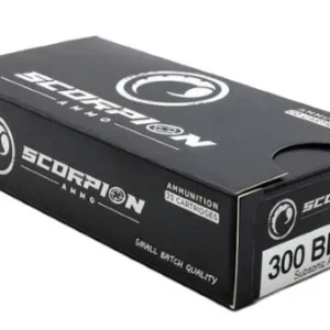 SCORPION 300 BLACKOUT 200GR SUBSONIC 20RD 20BX/CS 1060 FPS