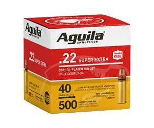 Aguila .22 LR 40 Grain High Velocity Ammo – 500 Rounds
