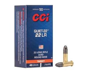 CCI Quiet 22 LR 40 Grain LRN Ammo 50 Rounds