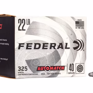Federal AutoMatch Target 22LR Ammo 40 Grain Round Nose