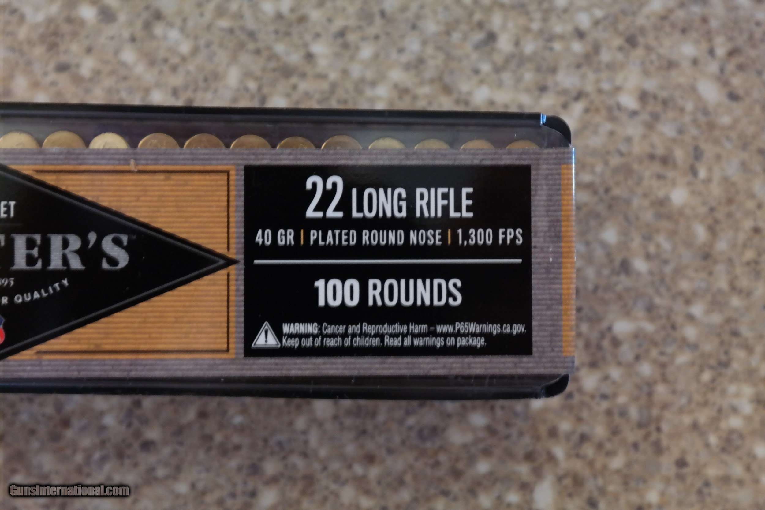 Herter’s Target & Hunting .22 LR 40 Grain Copper-Plated Round Nose Ammo – 100 Rounds – New Old Stock
