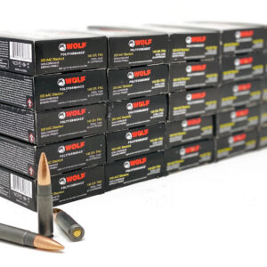 Wolf Performance Ammunition - 300 AAC Blackout - 145 Grain - Full Metal Jacket - 500 Rounds - Steel Case