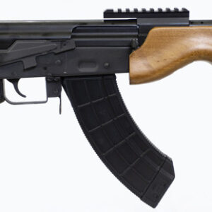 Century VSKA Micro Draco 7.62×39, 6″ Threaded Barrel, Black, Hardwood Handguard, 30rd