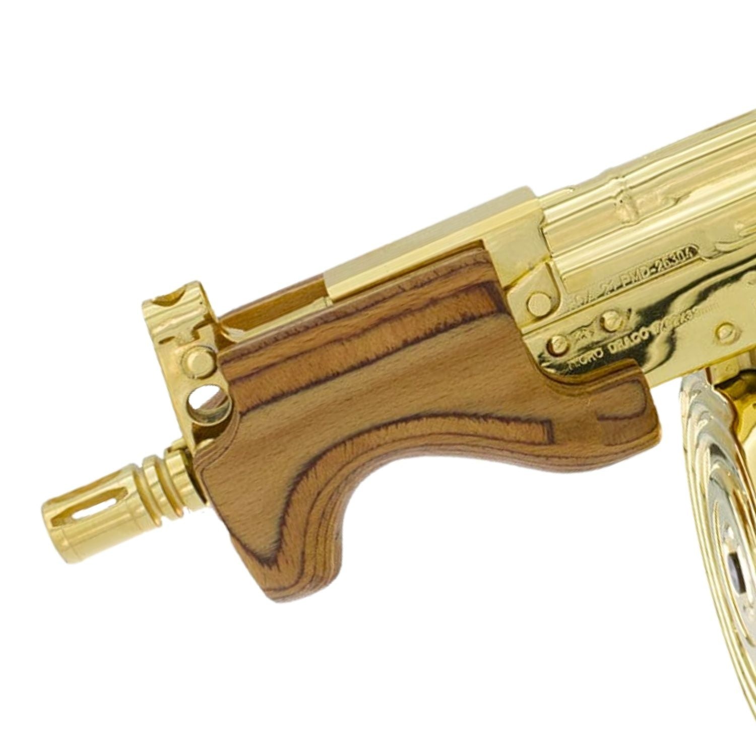 Century Arms Micro Draco, 24K Gold, 7.62 x 39mm, Standard 30Rd Magazine - Image 2