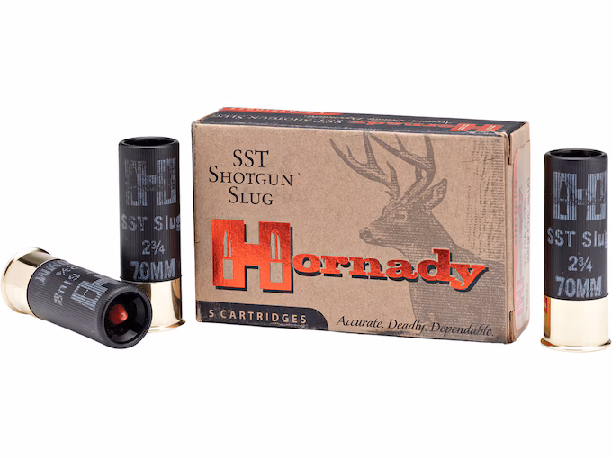 Hornady SST 12 gauge 300 grain FTX sabot slug 2-3/4 inch 5-round box