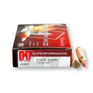 6.5×55 Swedish – 140 Gr SST – Hornady Superperformance (85507) – 200 Rounds