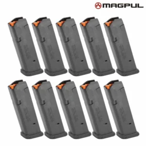 Magpul PMAG 17 GL9 9mm 17 Round Magazine for Glock 17 Pistols (10 Pack)