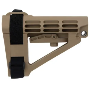SB Tactical SBA4 AR Pistol Brace - FDE
